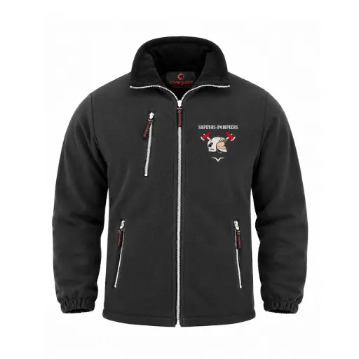 [VANG] Blouson polaire brodé Casque F1