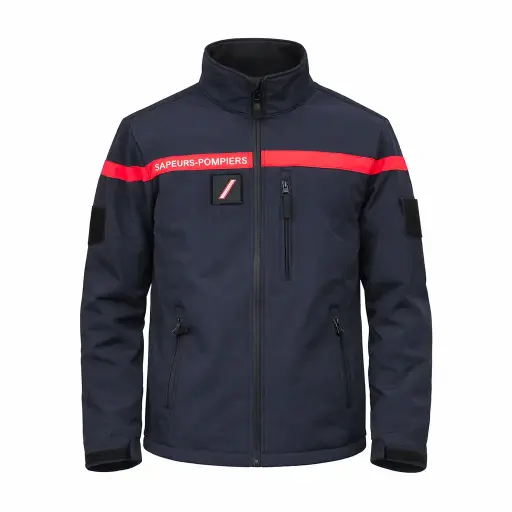 [VSSP] Veste Softshell Sapeurs-Pompiers F1