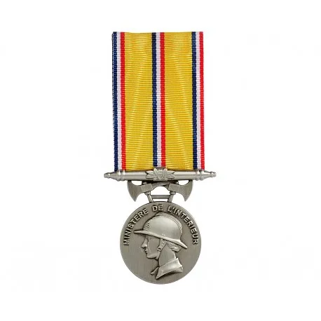 Médaille sapeurs-pompiers 20 ans (argent)
