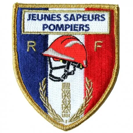 [ECJSP] Écusson Jeunes Sapeurs-Pompiers brodé