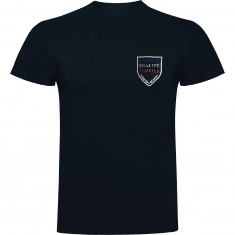 [TECU] T-shirt liberté égalité pompier