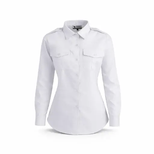 [CHFML] Chemise femme manches longues 3 velcros