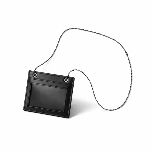 [PC2C] Porte carte Sapeurs-Pompiers en cuir