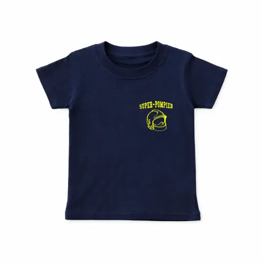[TSUPFLUO] T-shirt SUPER POMPIER® fluo