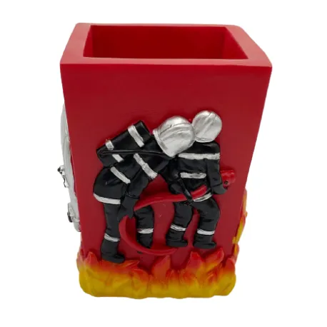 [POM142] Pot à crayons Sapeurs-Pompiers