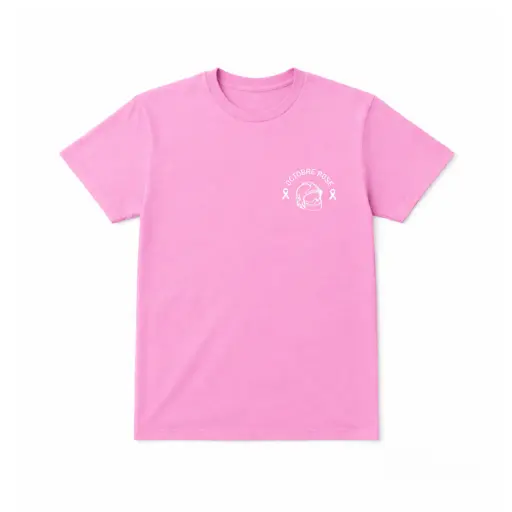 [TOCTNŒUD] T-shirt Sapeurs-Pompiers Octobre Rose nœud