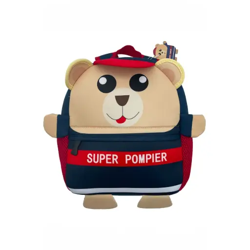 [SACSUP] Sac à dos Nounours SUPER POMPIER®