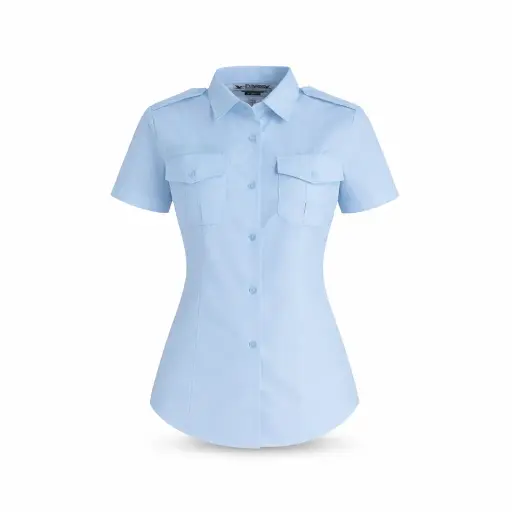 [CHFMC] Chemise femme manches courtes 3 velcros