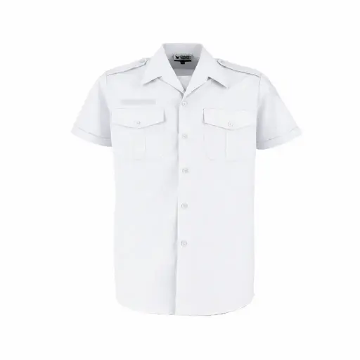 [CHHMC] Chemise homme manches courtes 3 velcros 