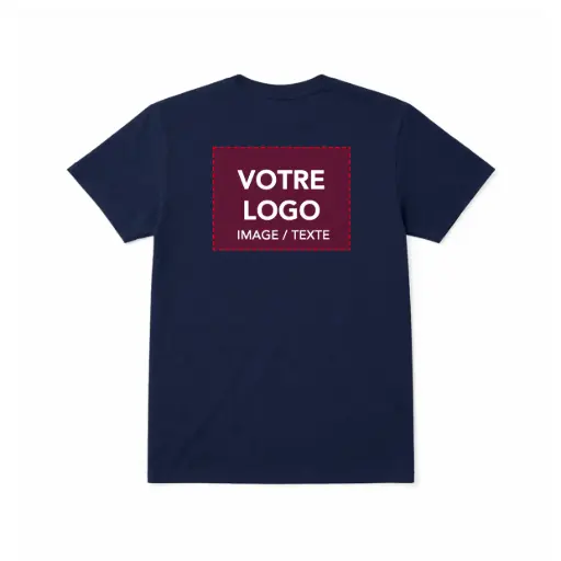 [TPERD] T-shirt personnalisé dos