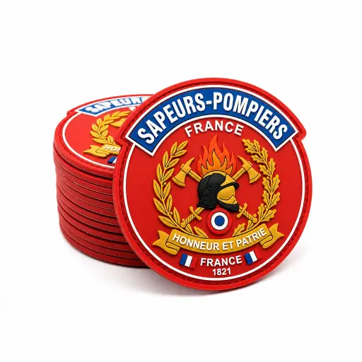 [ECPVCP] 50 Écussons PVC personnalisés