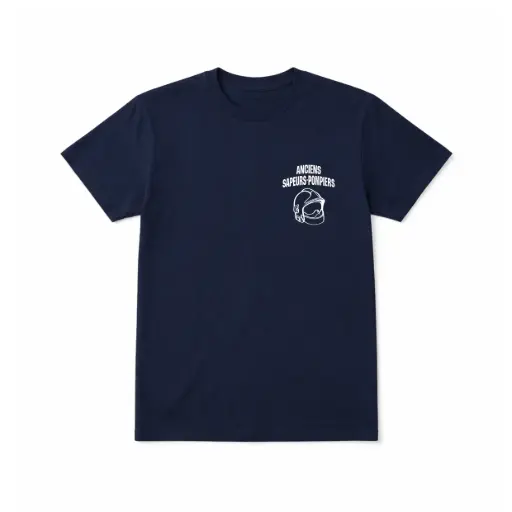 [TASP] T-shirt Anciens Sapeurs-Pompiers fluo