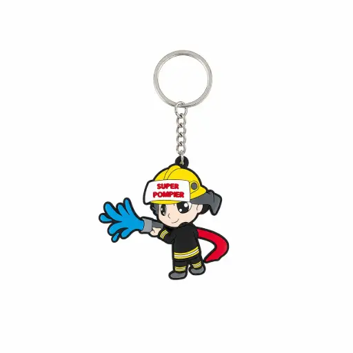 [LOT50PCSUP] Lot de 50 Porte-clés SUPER POMPIER®