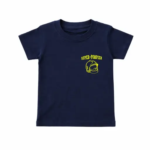 [TSUPFLUO] T-shirt SUPER POMPIER® fluo