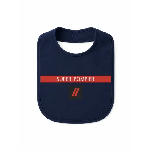 Bavoir SUPER POMPIER® avec flocage